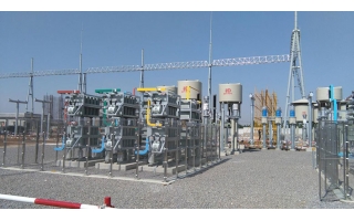 運行于山東泰安新泰500kV變電站的串聯(lián)電抗器